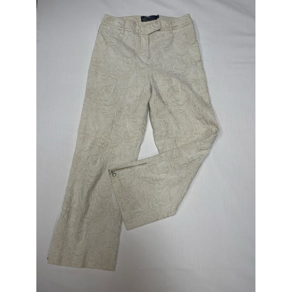 Tribal-gear Women's Cream and White Trousers